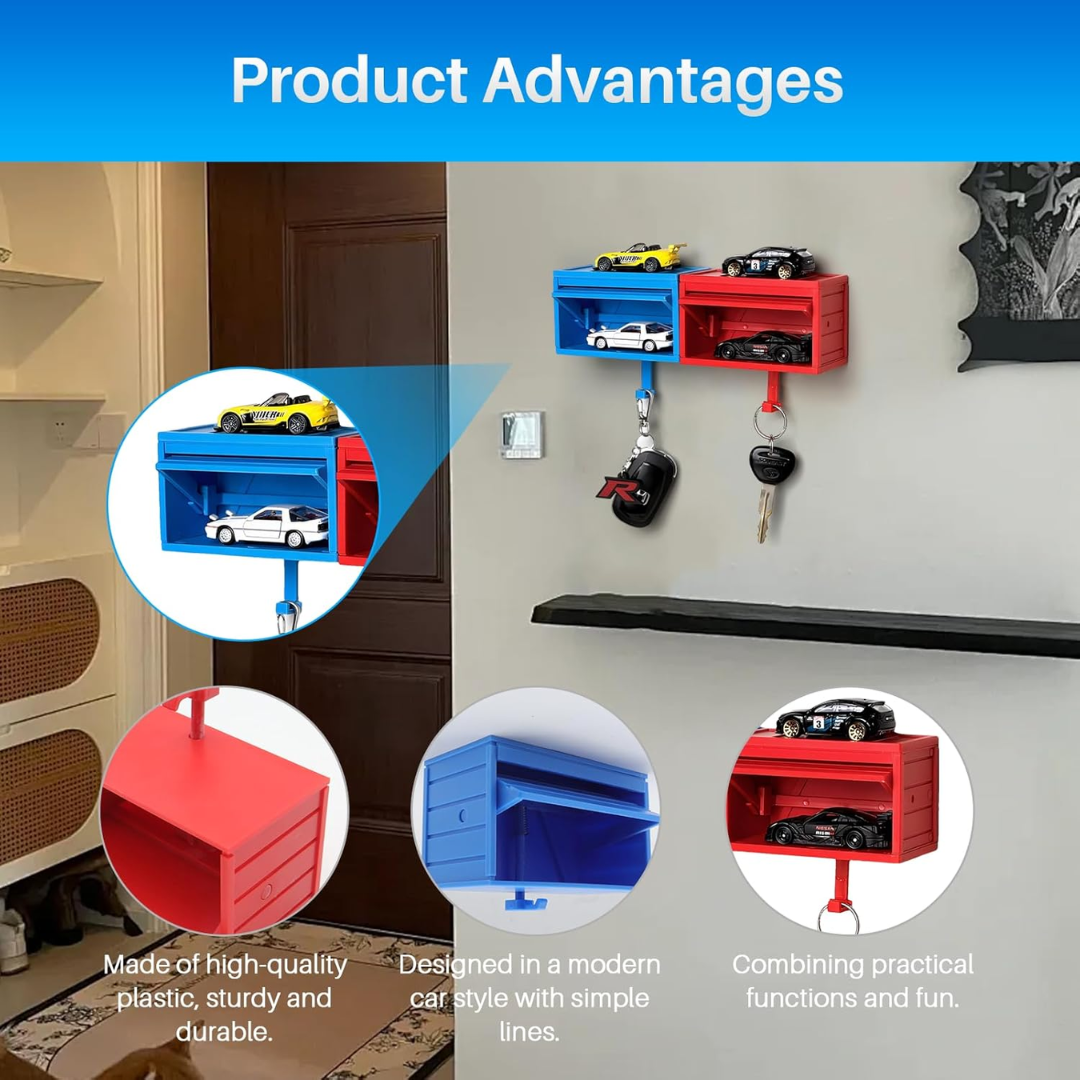 MiniGaraje para coches a escala 1:64